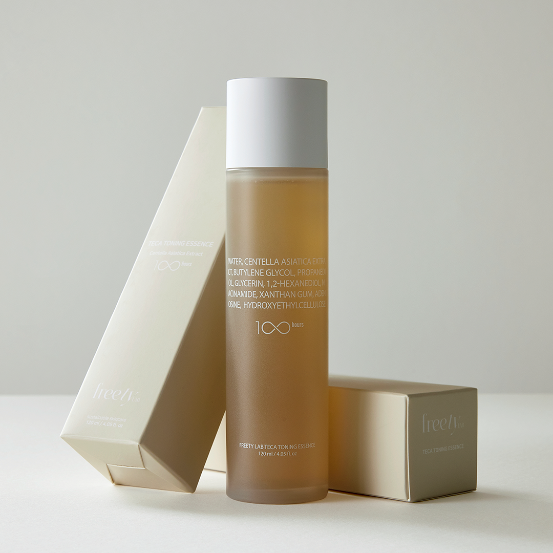 Freety Lab Teca Toning Essence 120 ml – Centella & Niacinamide Hydrating Brightening Prep Essence