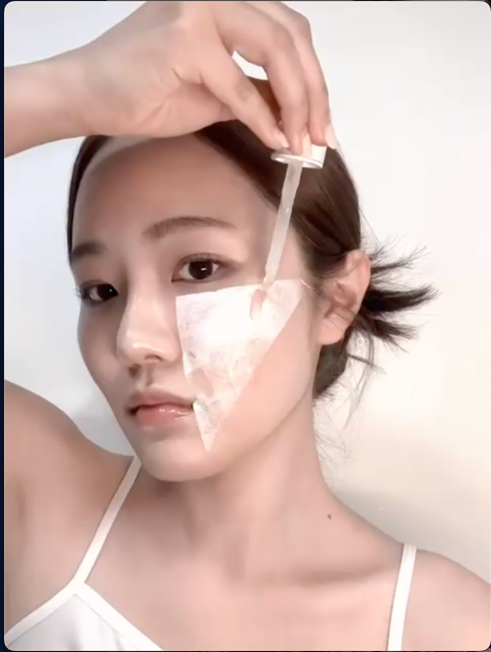 Collagen Face Mask Korea | Freety Lab Skin Film 100X | Instant Brightening, Glowing & firming, Nano Film (30pcs)