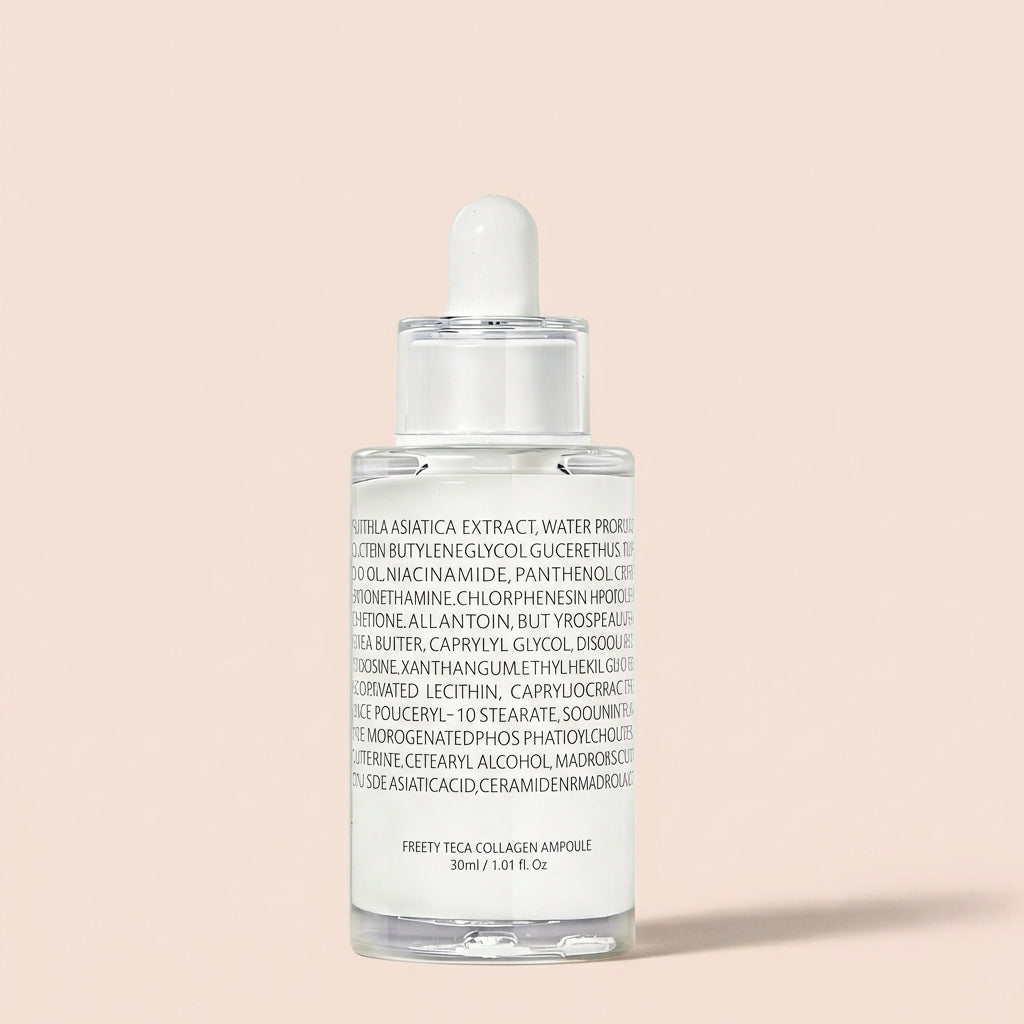 Freety Lab Teca Collagen Ampoule 30 ml – Deep Repair & Firming Serum with Centella & Nano Collagen
