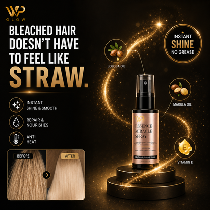 Hair Serum Spray for Dry & Frizzy Hair | WP Miracle Essence | Instant Repair, Shine & Heat Protection (120 ml)
