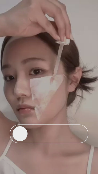 Collagen Face Mask Korea | Freety Lab Skin Film 100X | Instant Brightening, Glowing & firming, Nano Film (30pcs)